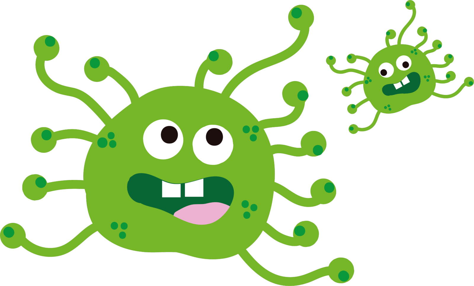 grüne Viren
