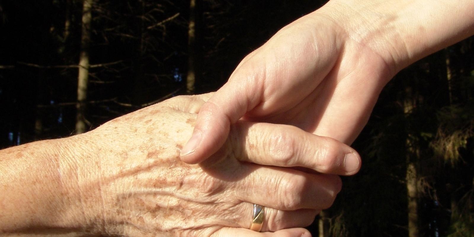 helfende Hand